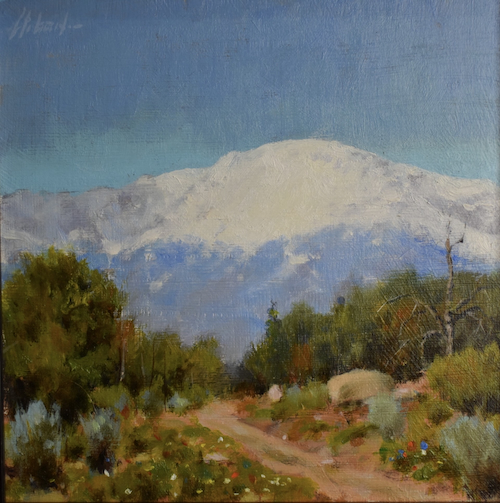 Long Walk 8x8 $500 at Hunter Wolff Gallery